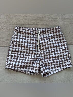 Dandy Del Mar Riviera Trunks in the Cortado Alhambra Check 30